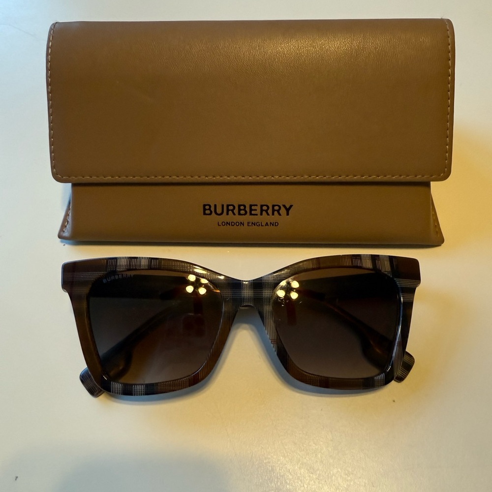 Burberry Check Sunglasses